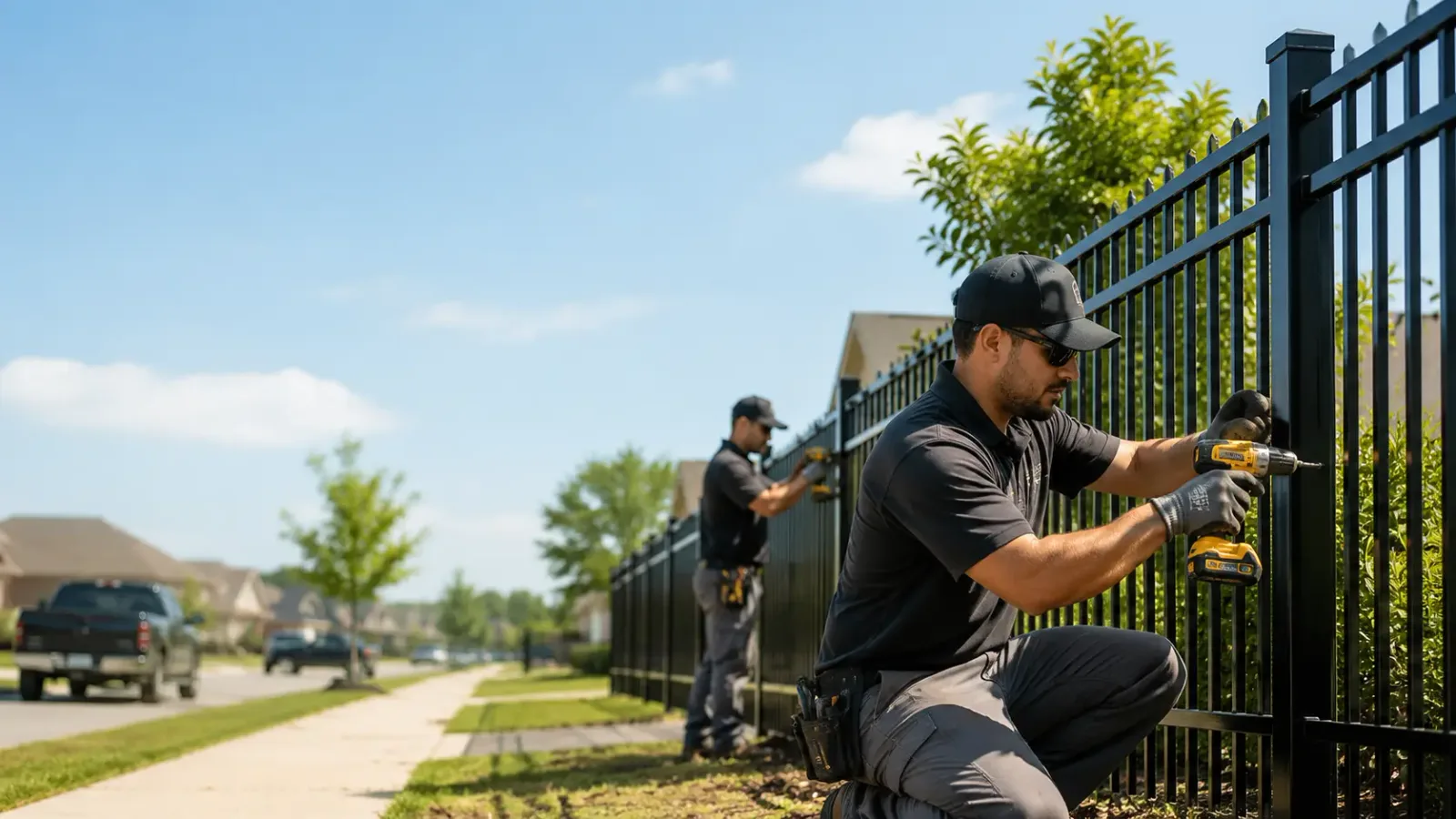 Metal Fence Installation in Norfolk, NE